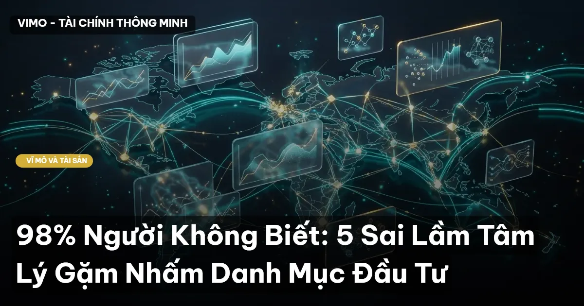 98% Người Không Biết: 5 Sai Lầm Tâm Lý Gặm Nhấm Danh Mục Đầu Tư