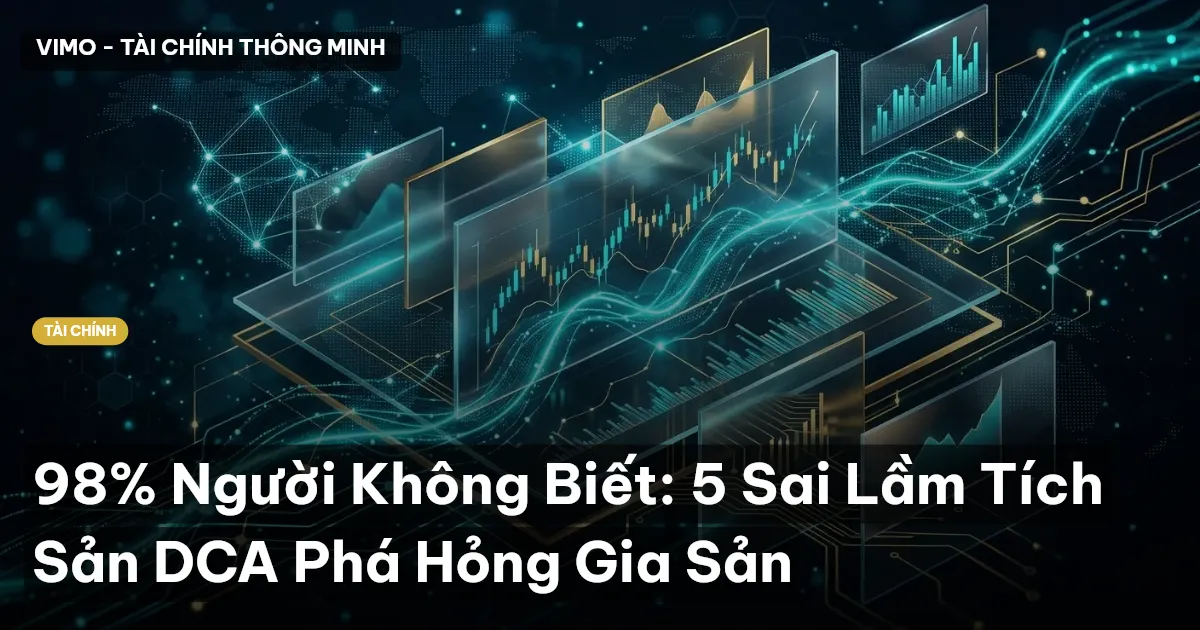 98% Người Không Biết: 5 Sai Lầm Tích Sản DCA Phá Hỏng Gia Sản