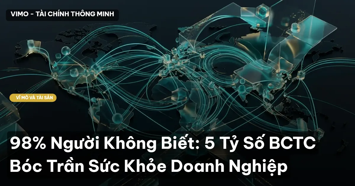 98% Người Không Biết: 5 Tỷ Số BCTC Bóc Trần Sức Khỏe Doanh Nghiệp