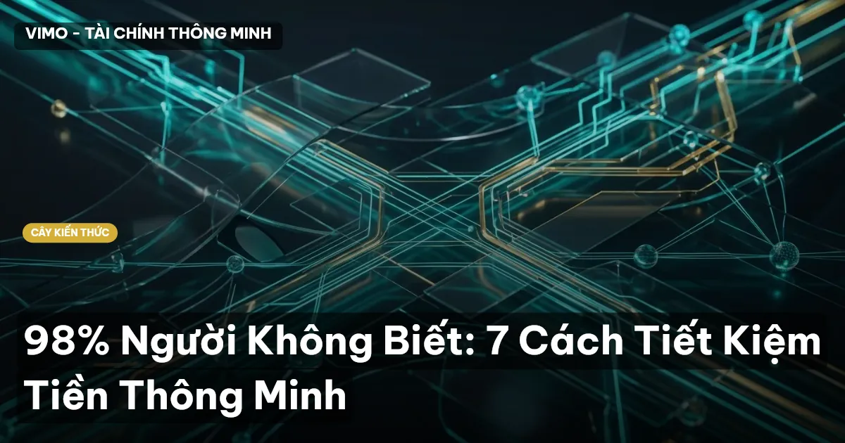 98% Người Không Biết: 7 Cách Tiết Kiệm Tiền Thông Minh