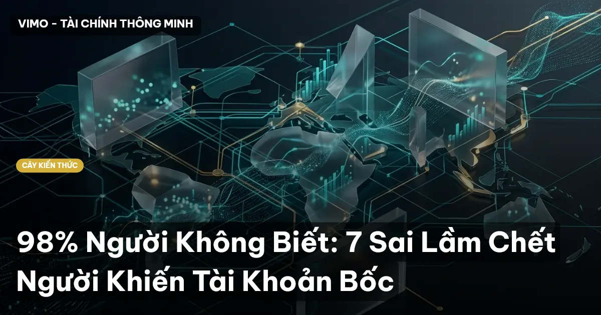 98% Người Không Biết: 7 Sai Lầm Chết Người Khiến Tài Khoản Bốc