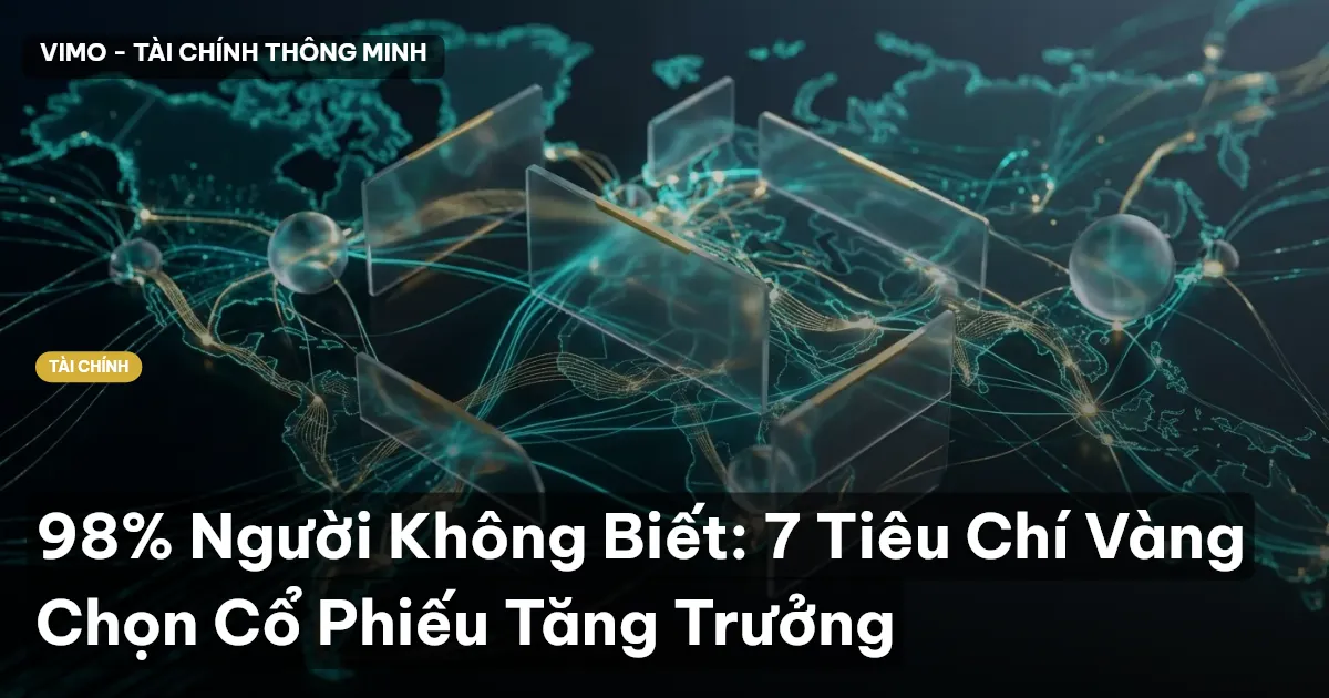 98% Người Không Biết: 7 Tiêu Chí Vàng Chọn Cổ Phiếu Tăng Trưởng