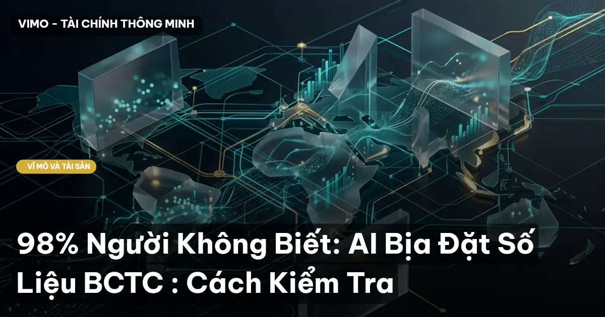 98% Người Không Biết: AI Bịa Đặt Số Liệu BCTC : Cách Kiểm Tra