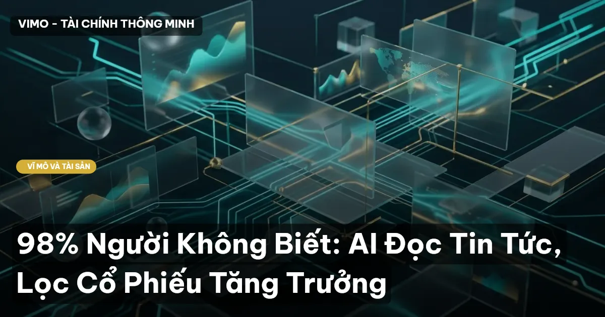 98% Người Không Biết: AI Đọc Tin Tức, Lọc Cổ Phiếu Tăng Trưởng