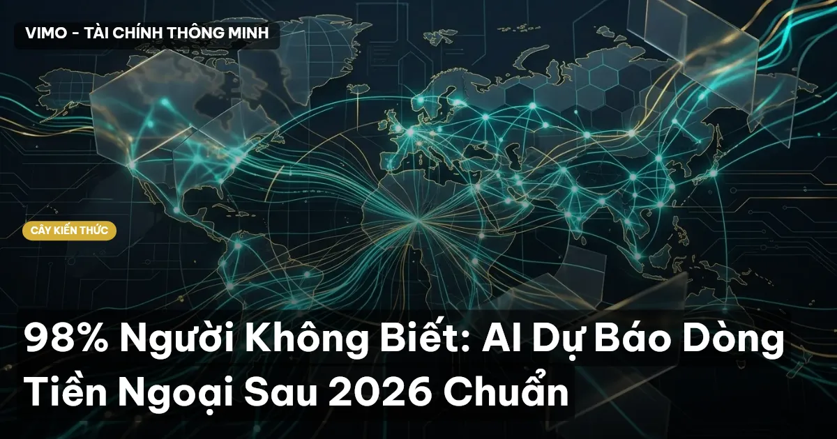 98% Người Không Biết: AI Dự Báo Dòng Tiền Ngoại Sau 2026 Chuẩn