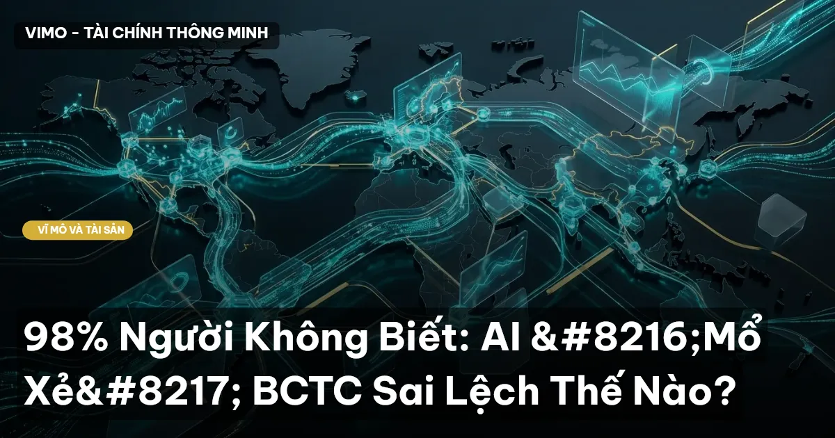 98% Người Không Biết: AI 'Mổ Xẻ' BCTC Sai Lệch Thế Nào?