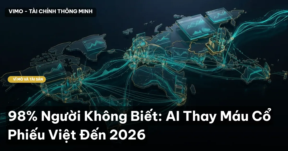 98% Người Không Biết: AI Thay Máu Cổ Phiếu Việt Đến 2026