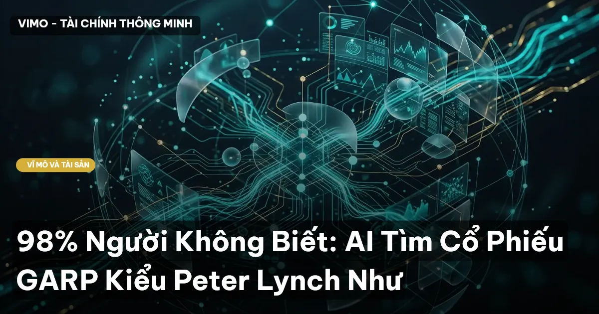 98% Người Không Biết: AI Tìm Cổ Phiếu GARP Kiểu Peter Lynch Như