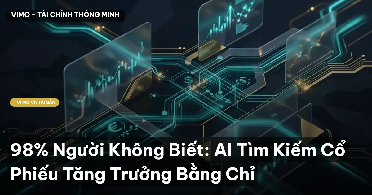 98% Người Không Biết: AI Tìm Kiếm Cổ Phiếu Tăng Trưởng Bằng Chỉ
