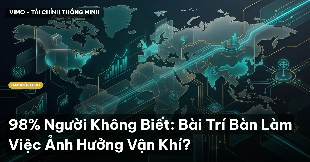 98% Người Không Biết: Bài Trí Bàn Làm Việc Ảnh Hưởng Vận Khí?