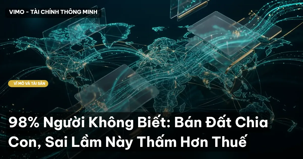 98% Người Không Biết: Bán Đất Chia Con, Sai Lầm Này Thấm Hơn Thuế