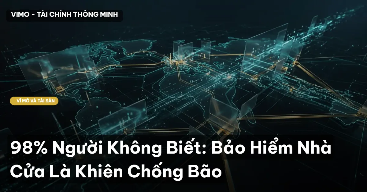 98% Người Không Biết: Bảo Hiểm Nhà Cửa Là Khiên Chống Bão