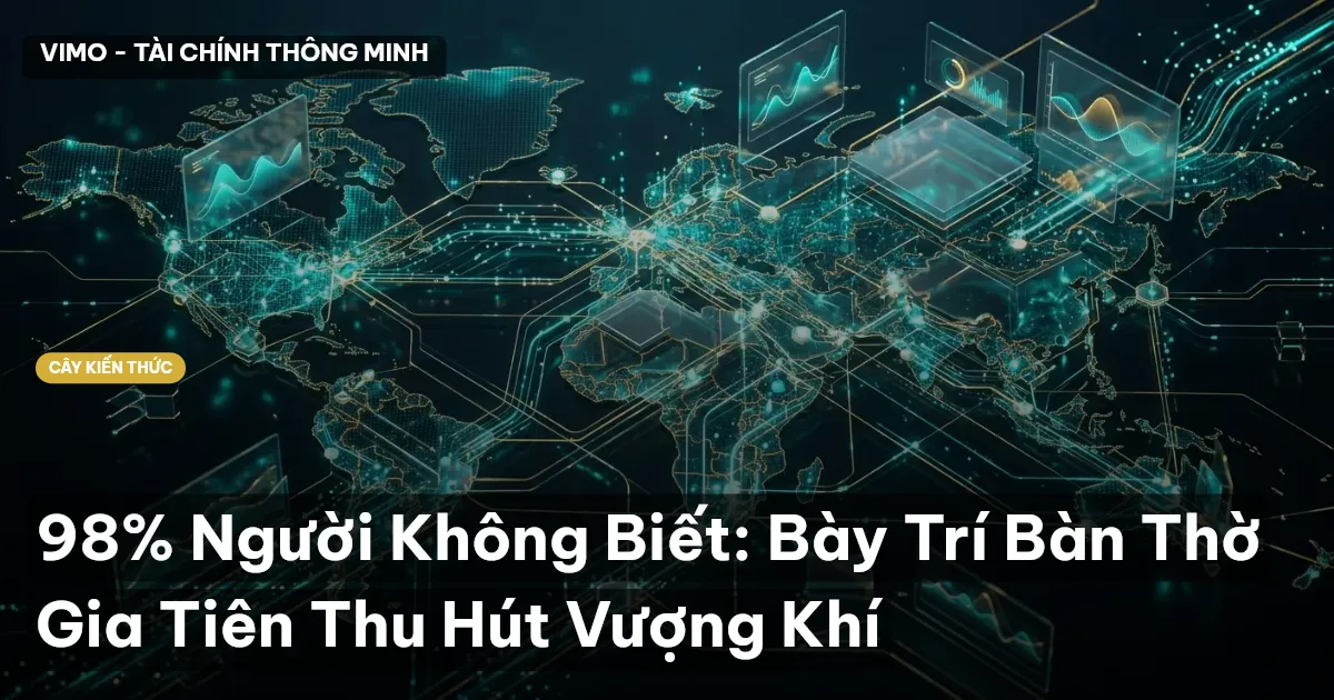 98% Người Không Biết: Bày Trí Bàn Thờ Gia Tiên Thu Hút Vượng Khí