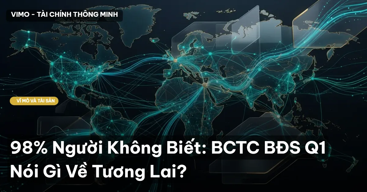 98% Người Không Biết: BCTC BĐS Q1 Nói Gì Về Tương Lai?