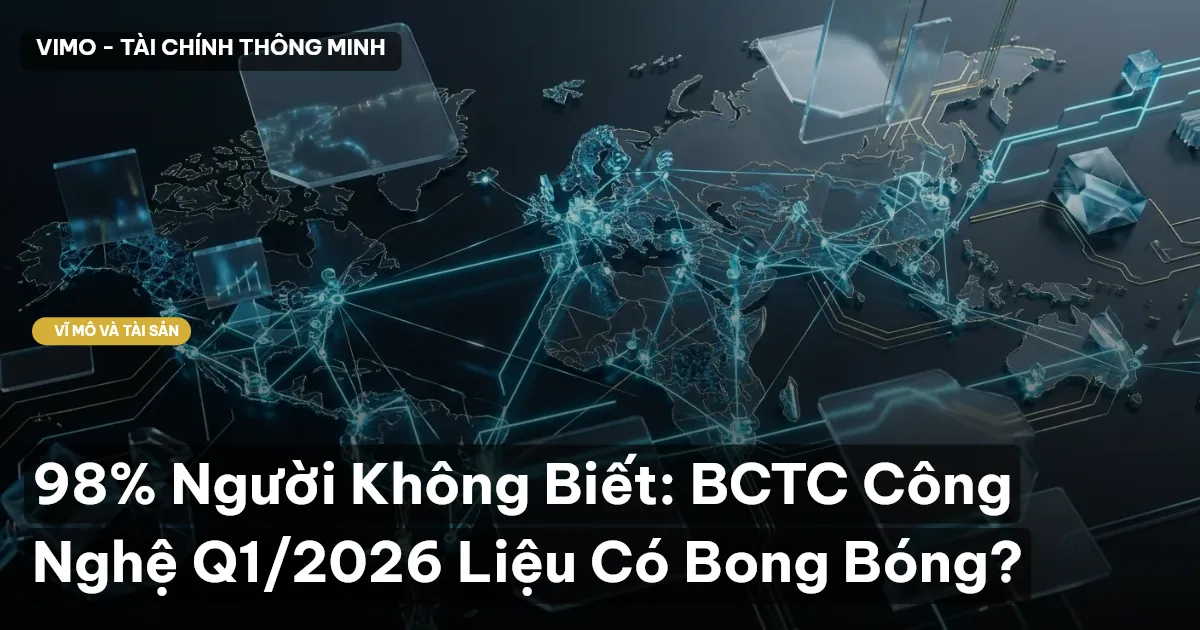 98% Người Không Biết: BCTC Công Nghệ Q1/2026 Liệu Có Bong Bóng?