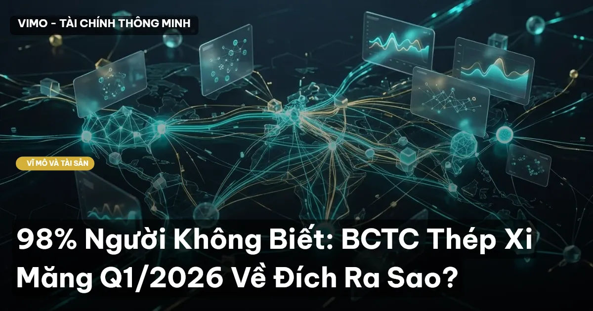 98% Người Không Biết: BCTC Thép Xi Măng Q1/2026 Về Đích Ra Sao?