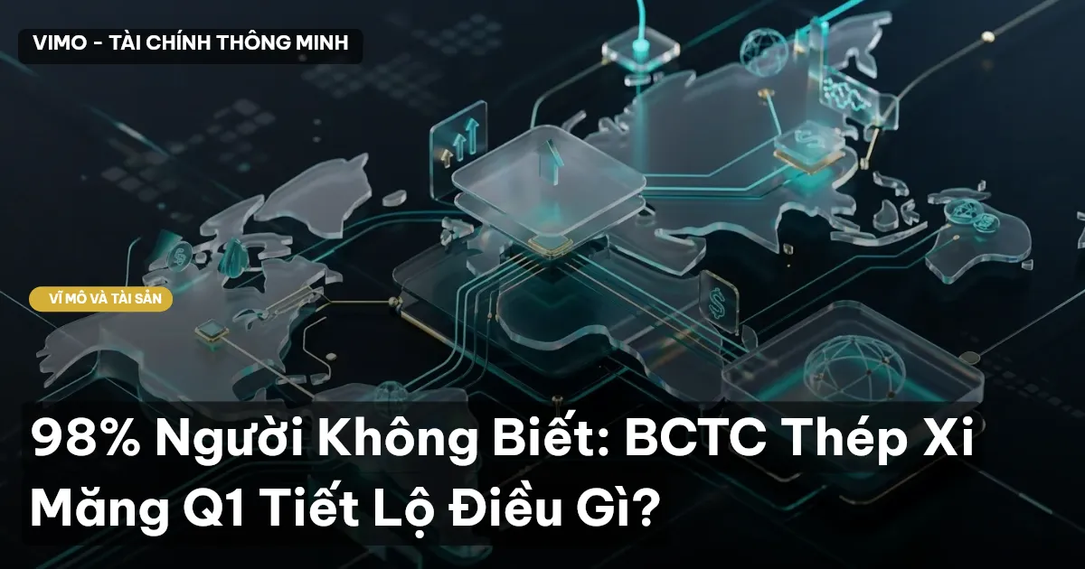 98% Người Không Biết: BCTC Thép Xi Măng Q1 Tiết Lộ Điều Gì?