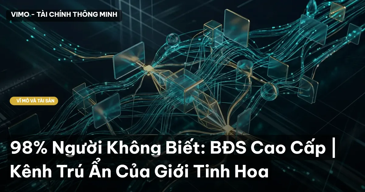 98% Người Không Biết: BĐS Cao Cấp | Kênh Trú Ẩn Của Giới Tinh Hoa
