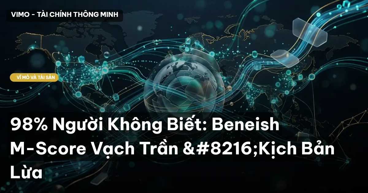 98% Người Không Biết: Beneish M-Score Vạch Trần ‘Kịch Bản Lừa
