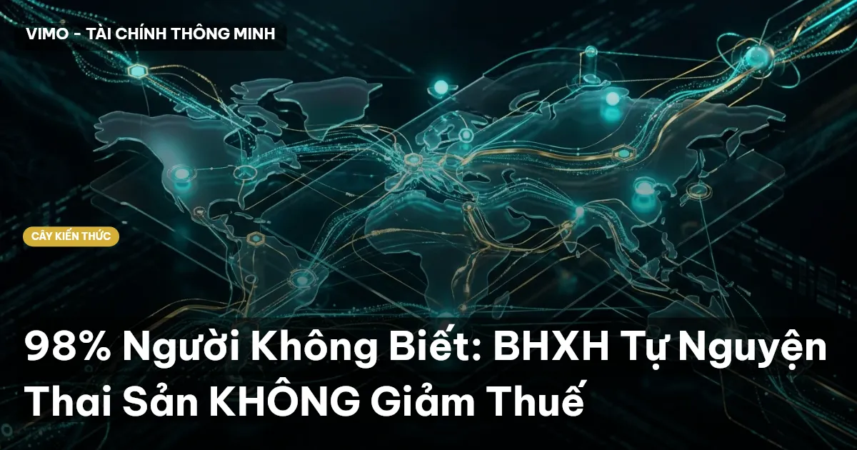 98% Người Không Biết: BHXH Tự Nguyện Thai Sản KHÔNG Giảm Thuế