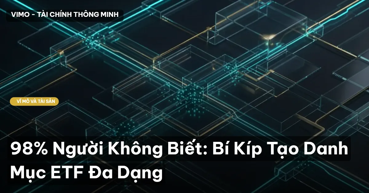 98% Người Không Biết: Bí Kíp Tạo Danh Mục ETF Đa Dạng