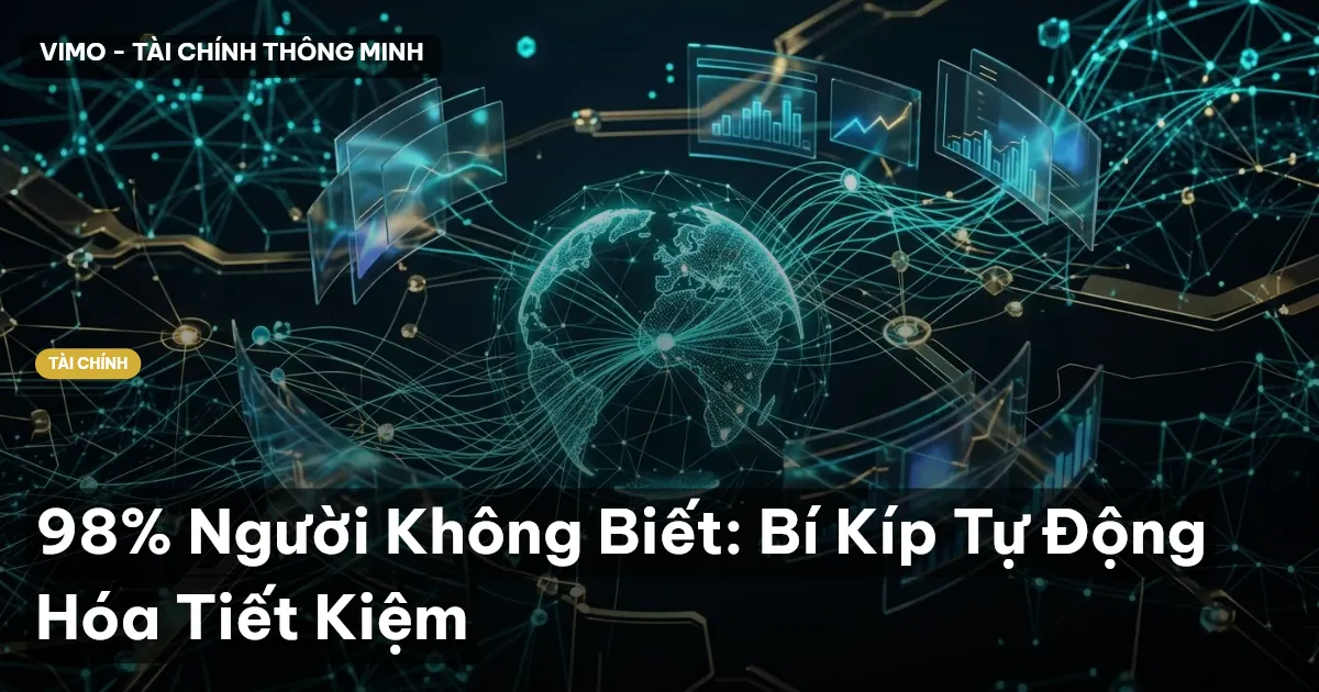 98% Người Không Biết: Bí Kíp Tự Động Hóa Tiết Kiệm