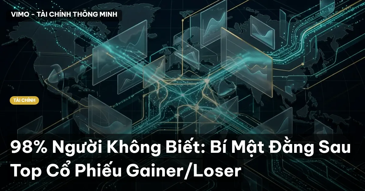 98% Người Không Biết: Bí Mật Đằng Sau Top Cổ Phiếu Gainer/Loser