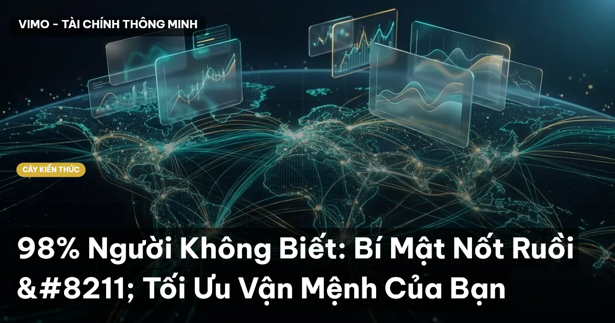 98% Người Không Biết: Bí Mật Nốt Ruồi – Tối Ưu Vận Mệnh Của Bạn