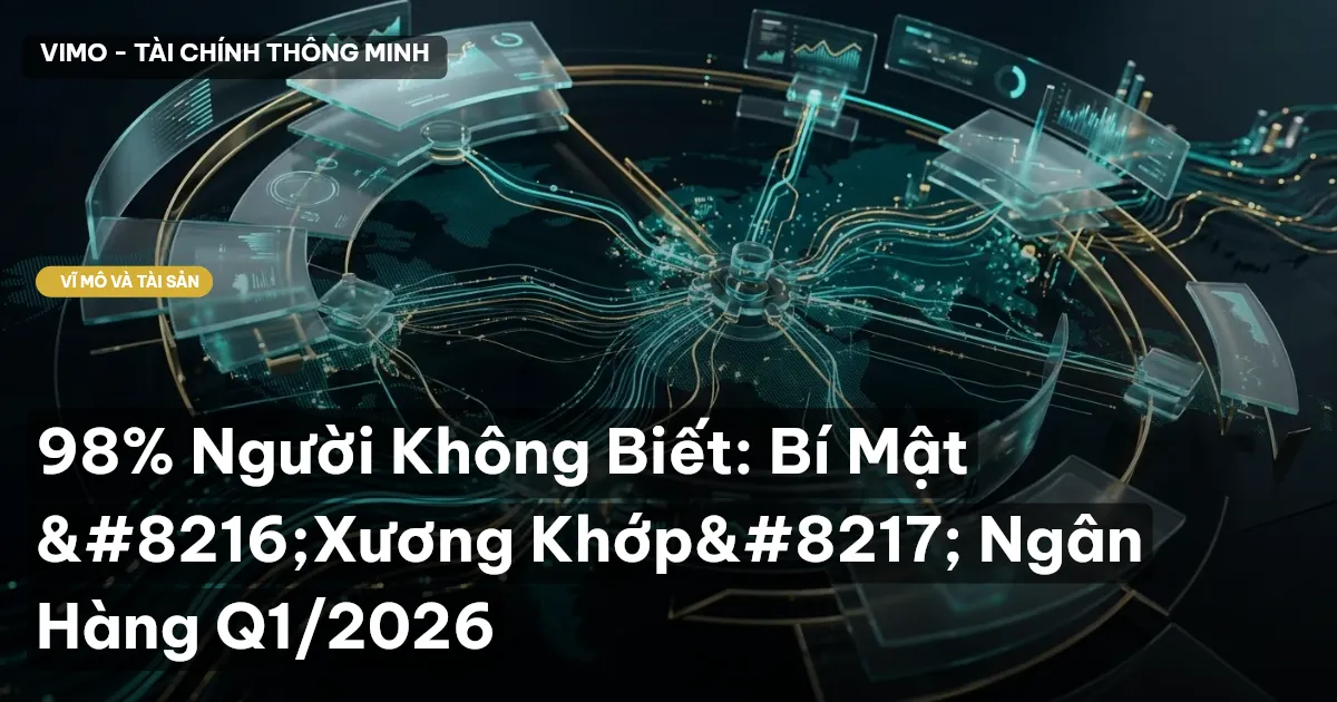 98% Người Không Biết: Bí Mật ‘Xương Khớp’ Ngân Hàng Q1/2026