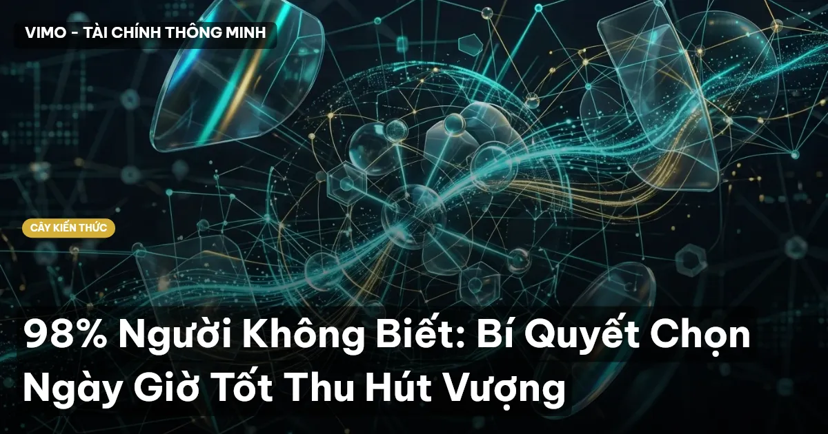98% Người Không Biết: Bí Quyết Chọn Ngày Giờ Tốt Thu Hút Vượng