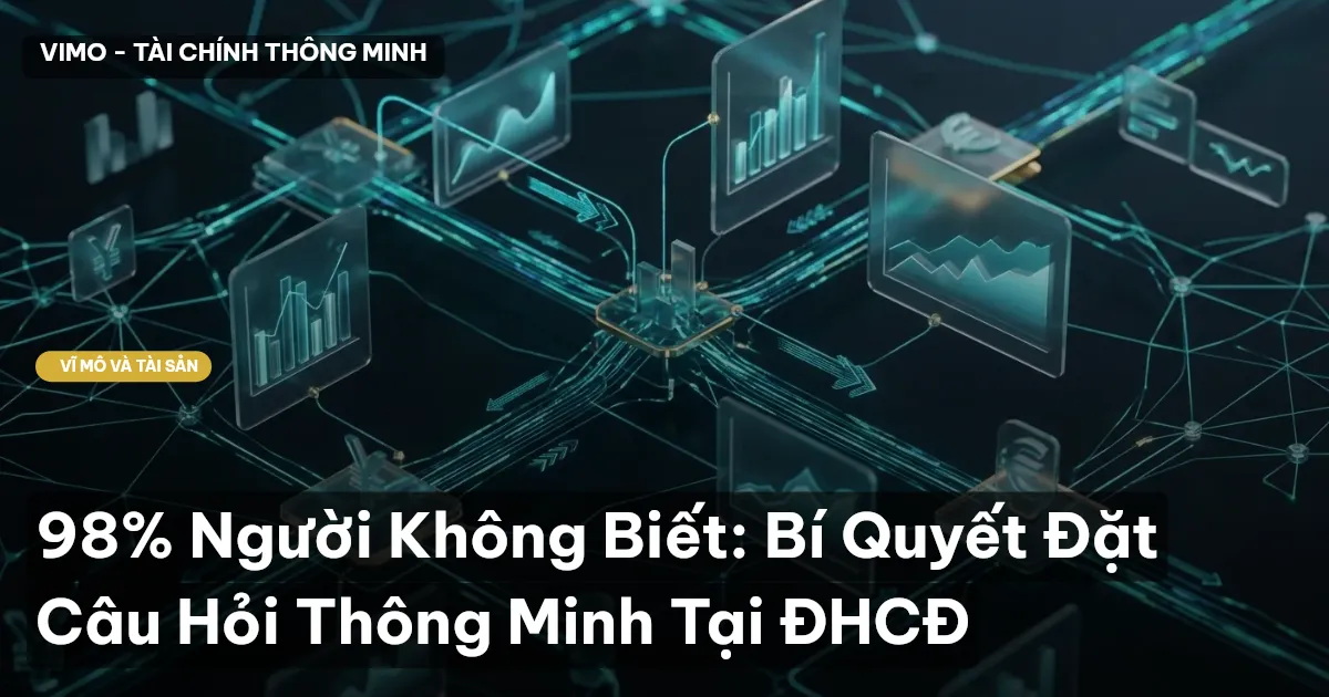 98% Người Không Biết: Bí Quyết Đặt Câu Hỏi Thông Minh Tại ĐHCĐ