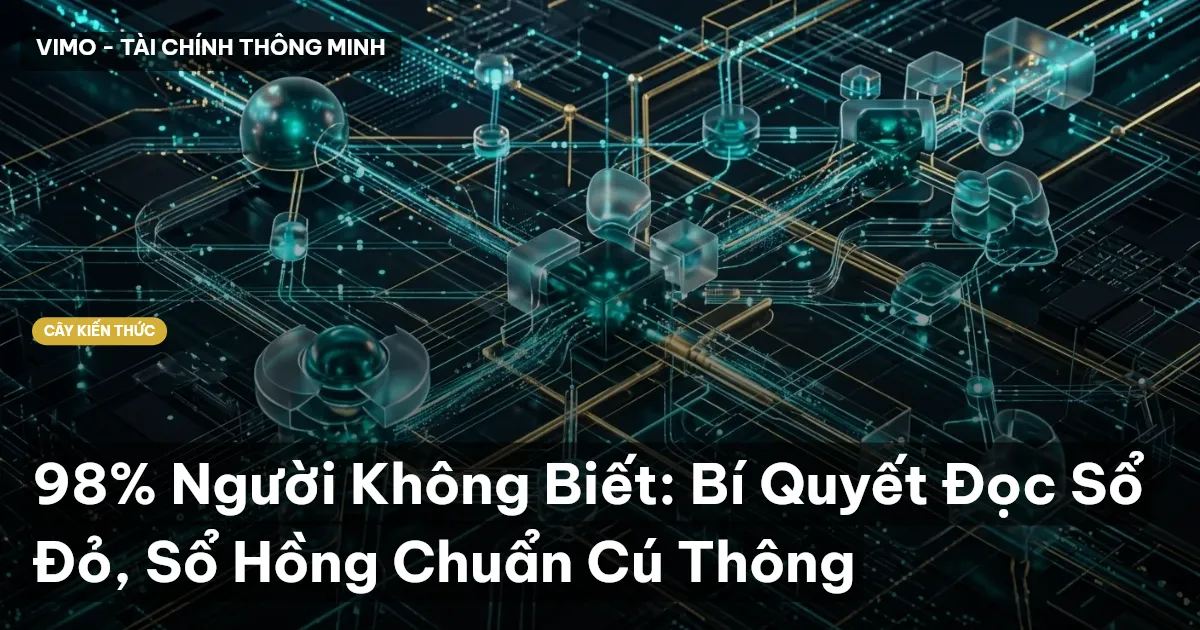 98% Người Không Biết: Bí Quyết Đọc Sổ Đỏ, Sổ Hồng Chuẩn Cú Thông