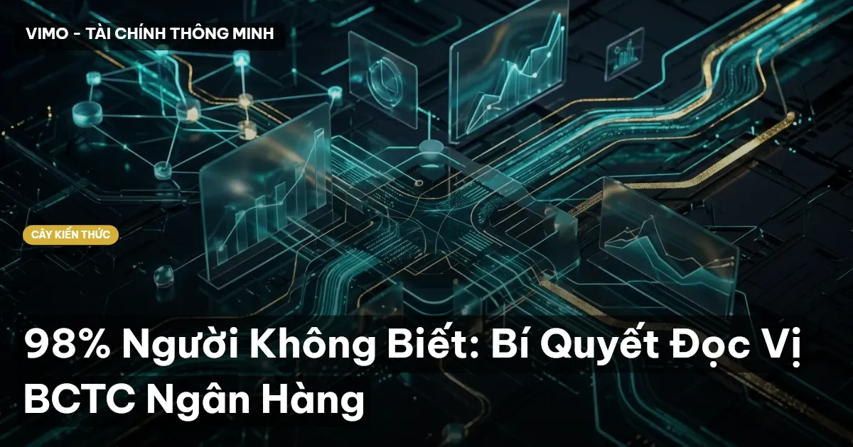 98% Người Không Biết: Bí Quyết Đọc Vị BCTC Ngân Hàng
