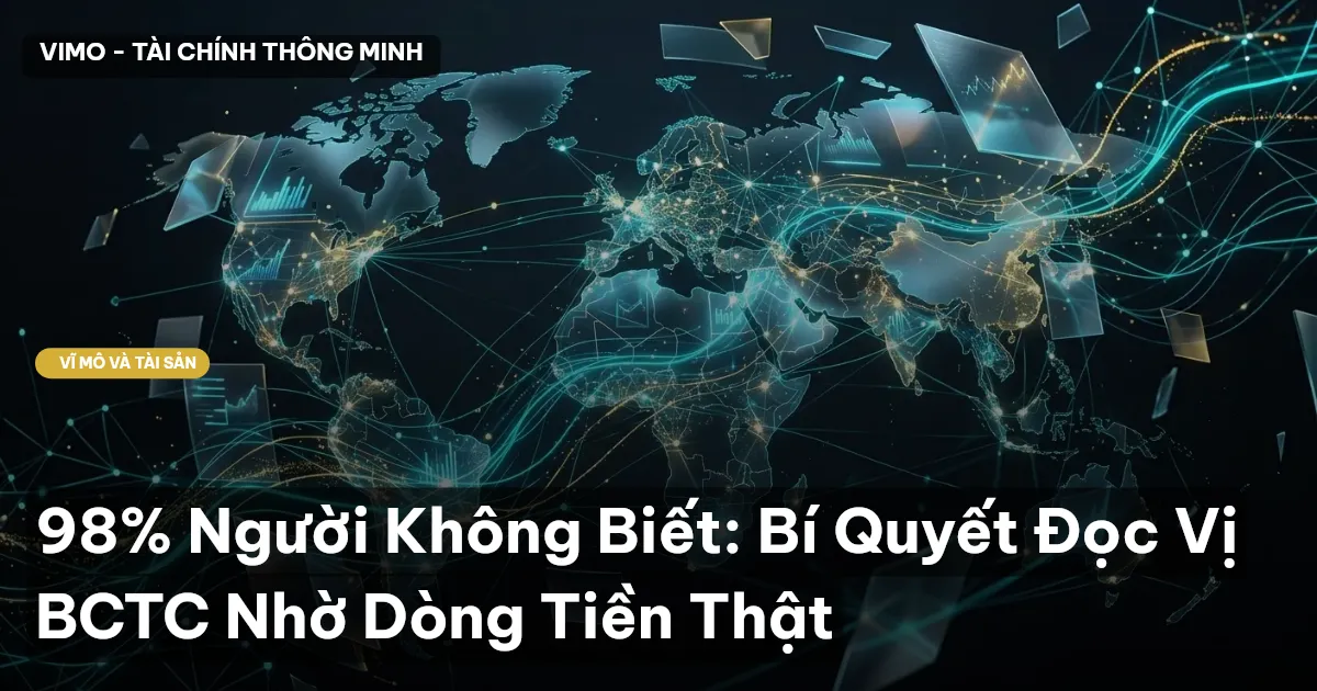 98% Người Không Biết: Bí Quyết Đọc Vị BCTC Nhờ Dòng Tiền Thật