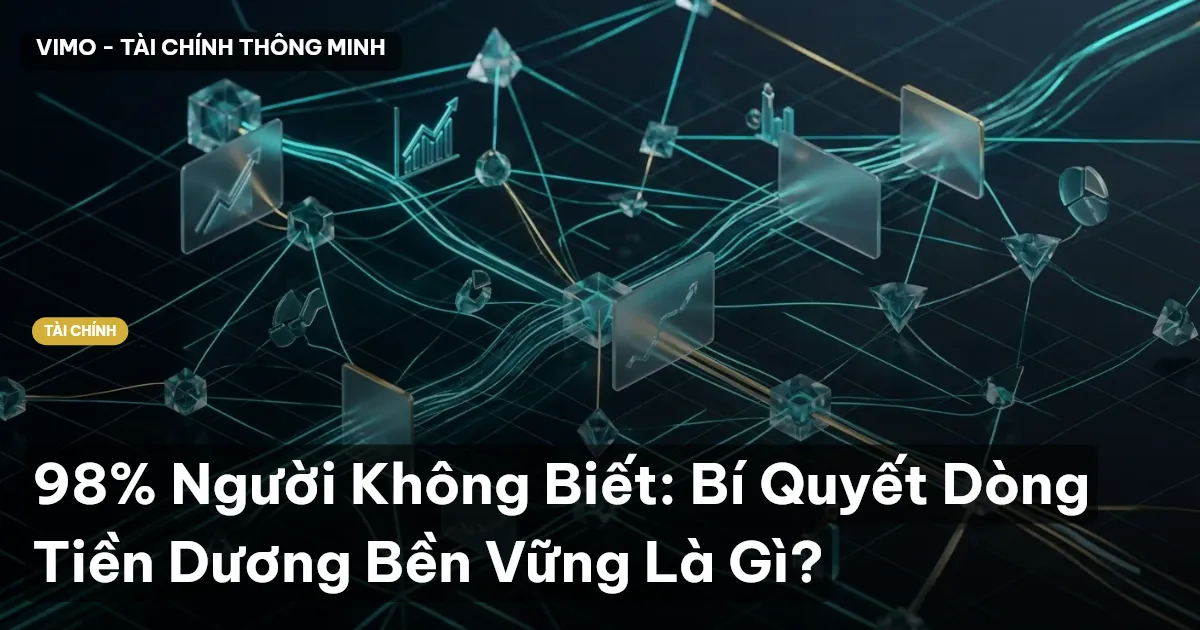 98% Người Không Biết: Bí Quyết Dòng Tiền Dương Bền Vững Là Gì?