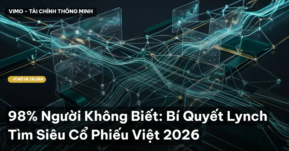 98% Người Không Biết: Bí Quyết Lynch Tìm Siêu Cổ Phiếu Việt 2026