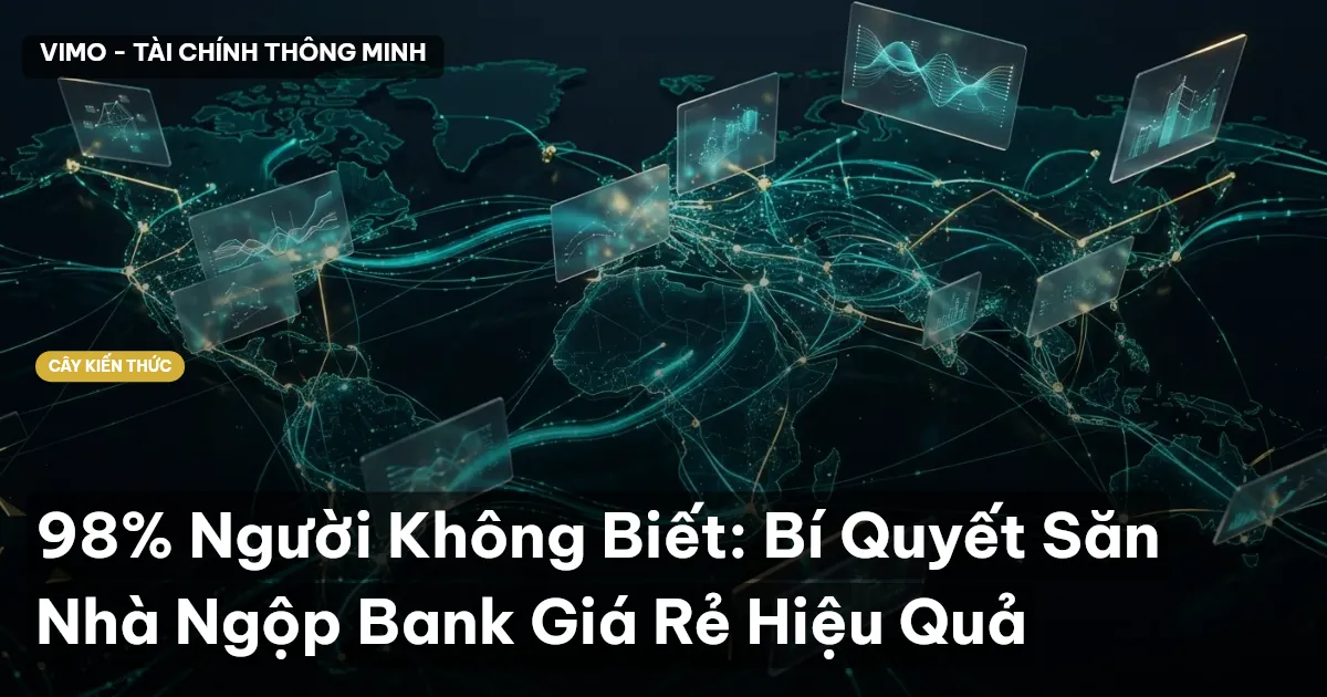 98% Người Không Biết: Bí Quyết Săn Nhà Ngộp Bank Giá Rẻ Hiệu Quả