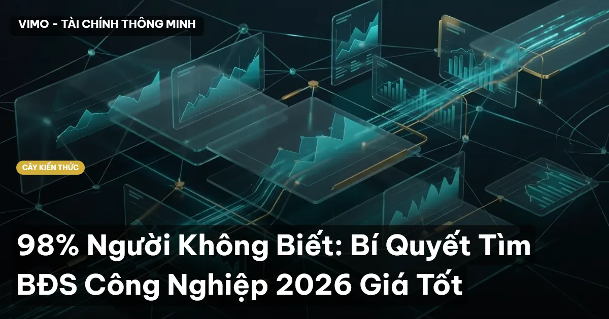 98% Người Không Biết: Bí Quyết Tìm BĐS Công Nghiệp 2026 Giá Tốt