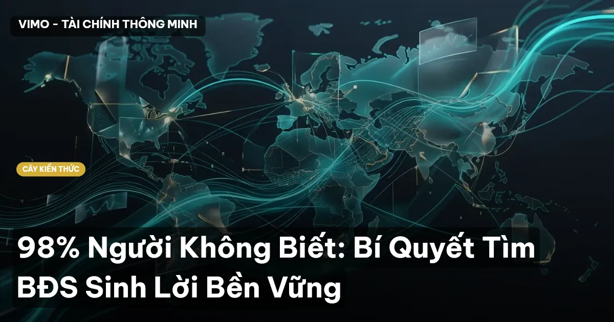 98% Người Không Biết: Bí Quyết Tìm BĐS Sinh Lời Bền Vững