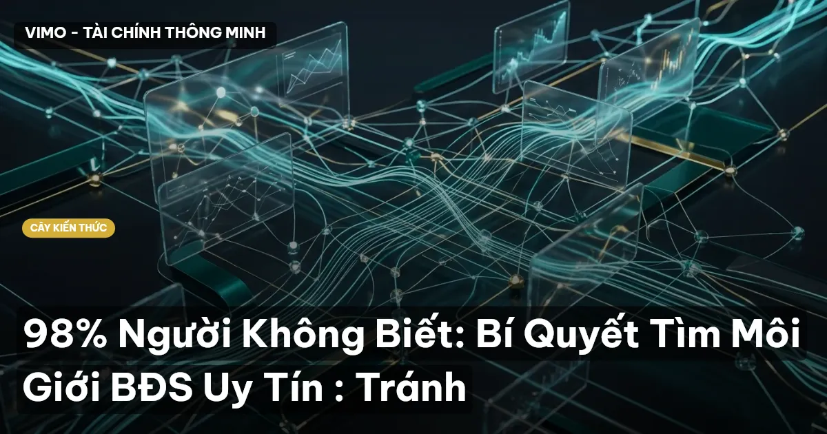 98% Người Không Biết: Bí Quyết Tìm Môi Giới BĐS Uy Tín : Tránh