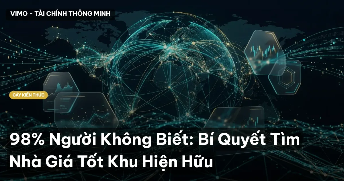 98% Người Không Biết: Bí Quyết Tìm Nhà Giá Tốt Khu Hiện Hữu