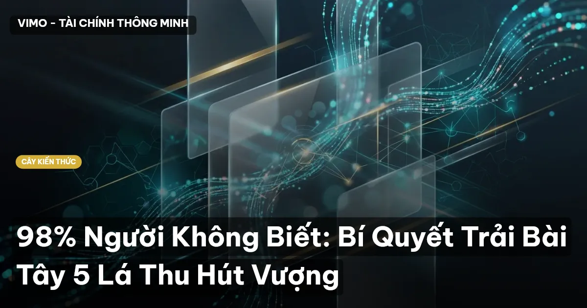 98% Người Không Biết: Bí Quyết Trải Bài Tây 5 Lá Thu Hút Vượng
