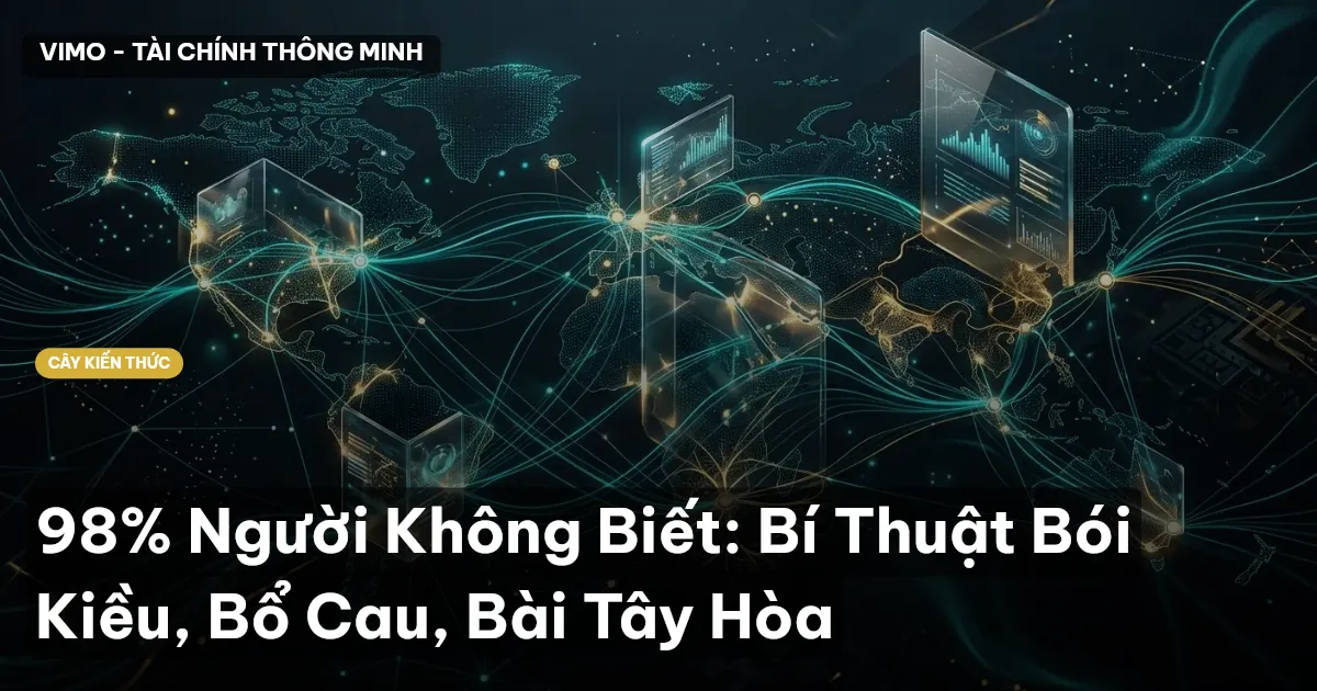 98% Người Không Biết: Bí Thuật Bói Kiều, Bổ Cau, Bài Tây Hòa