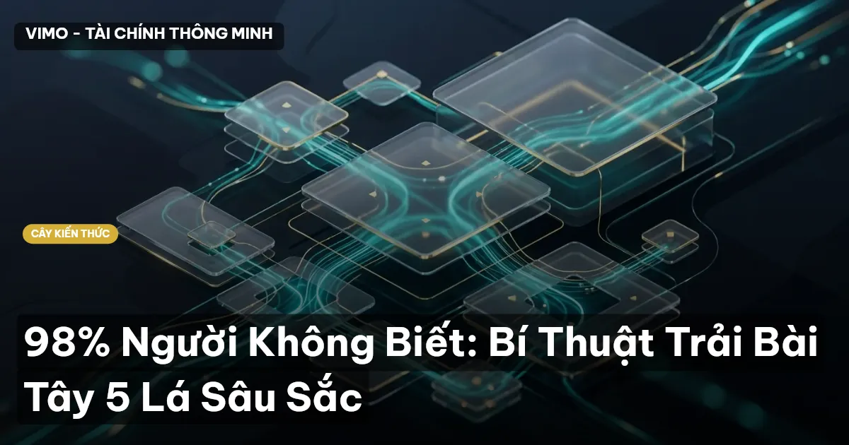98% Người Không Biết: Bí Thuật Trải Bài Tây 5 Lá Sâu Sắc