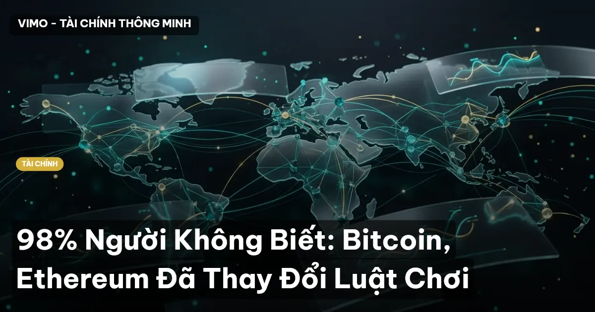 98% Người Không Biết: Bitcoin, Ethereum Đã Thay Đổi Luật Chơi