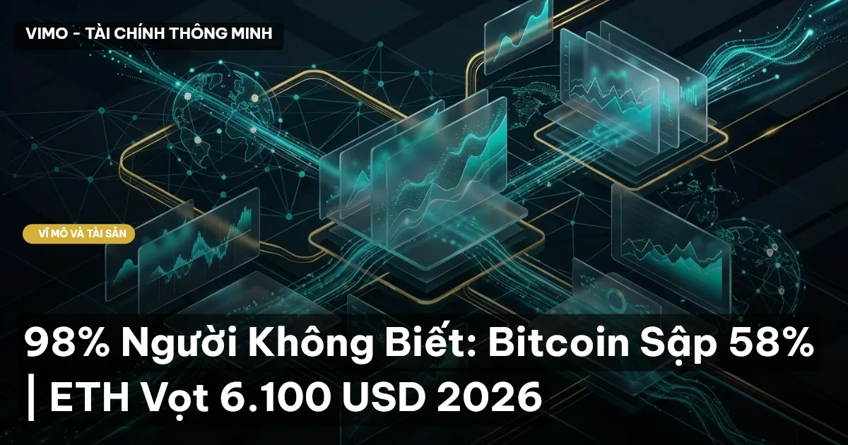98% Người Không Biết: Bitcoin Sập 58% | ETH Vọt 6.100 USD 2026