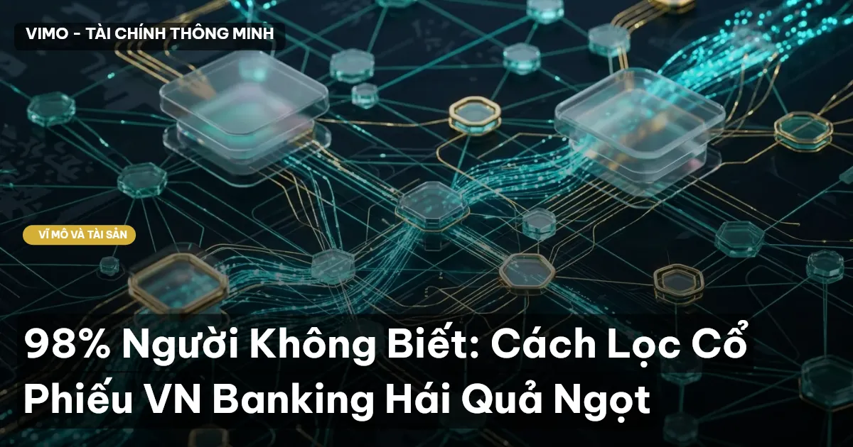 98% Người Không Biết: Cách Lọc Cổ Phiếu VN Banking Hái Quả Ngọt