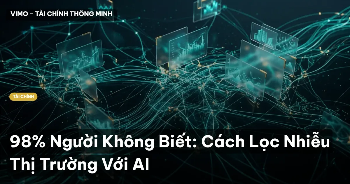 98% Người Không Biết: Cách Lọc Nhiễu Thị Trường Với AI