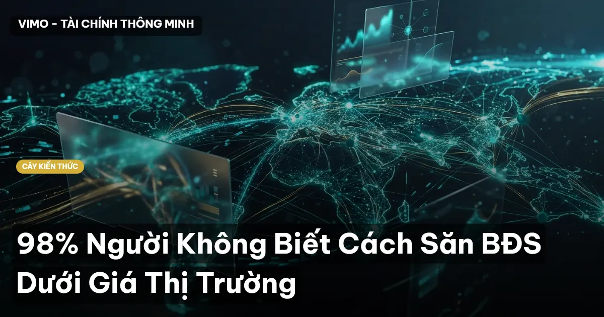 98% Người Không Biết Cách Săn BĐS Dưới Giá Thị Trường