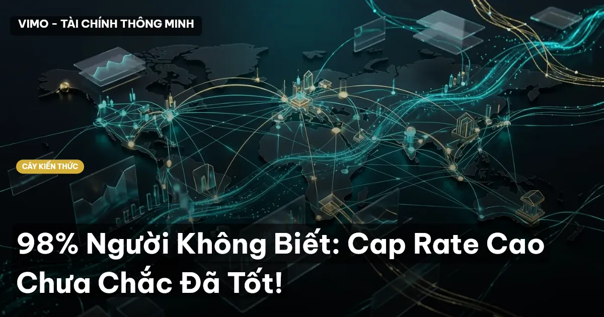 98% Người Không Biết: Cap Rate Cao Chưa Chắc Đã Tốt!